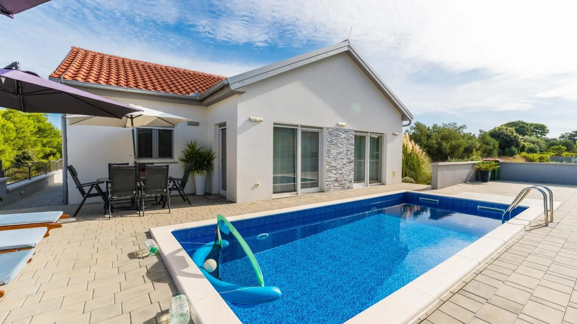 Villa Nicolle Only 50Meters From The Beach - By Ta Leut Agency Privlaka  Croatia